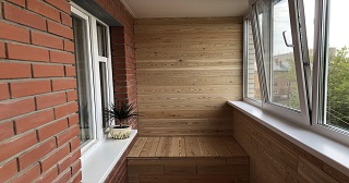 Отделка, остекление, утепление балконов в Тайшете от 212 руб. м/2.
